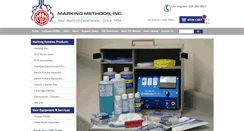 Desktop Screenshot of markingmethods.com